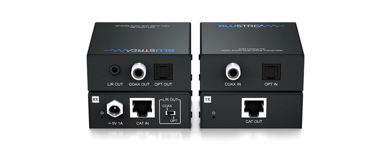 Blustream CAT100AU Audio numérique sur CAT - 100 m