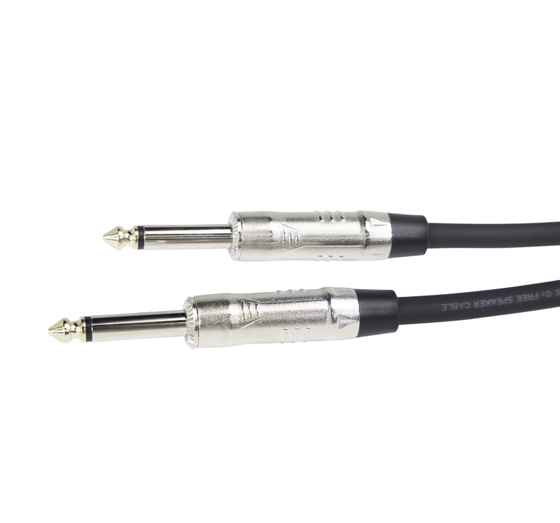 Gator GCWB-SPK-10 Backline Series 1/4" Straight To 1/4" Straight Speaker Cable- 10ft