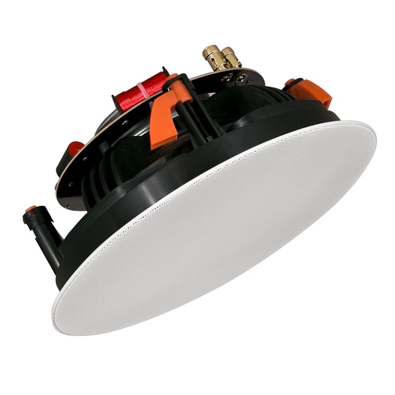 Audac CELO8I/W High-End 2 Way Ceiling Speaker (White) - 8"