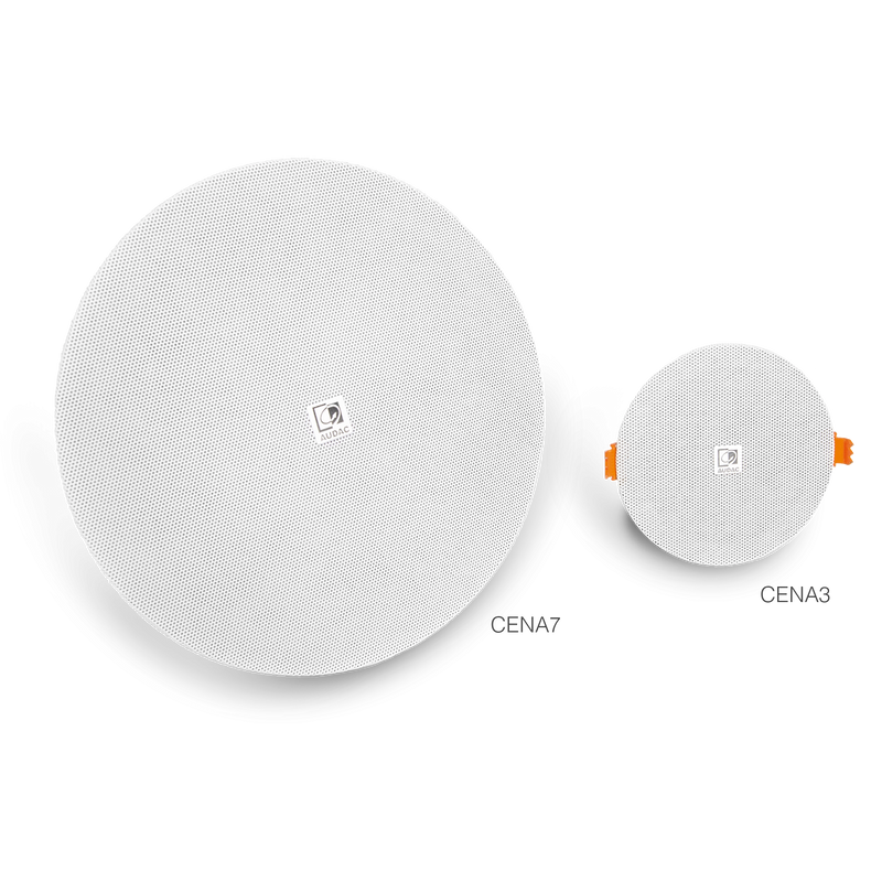 Audac CENA306/W SpringFit Ceiling Speaker - 2.5" (White)