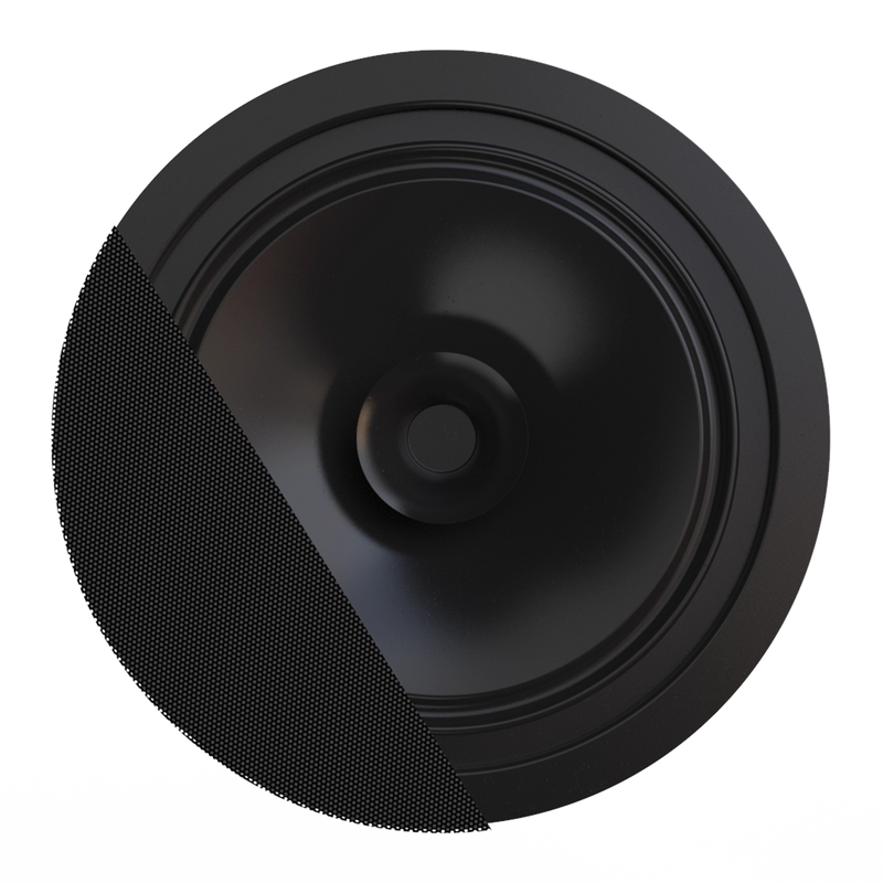 Audac CENA812/B SpringFit Ceiling Speaker - 8" (Black)