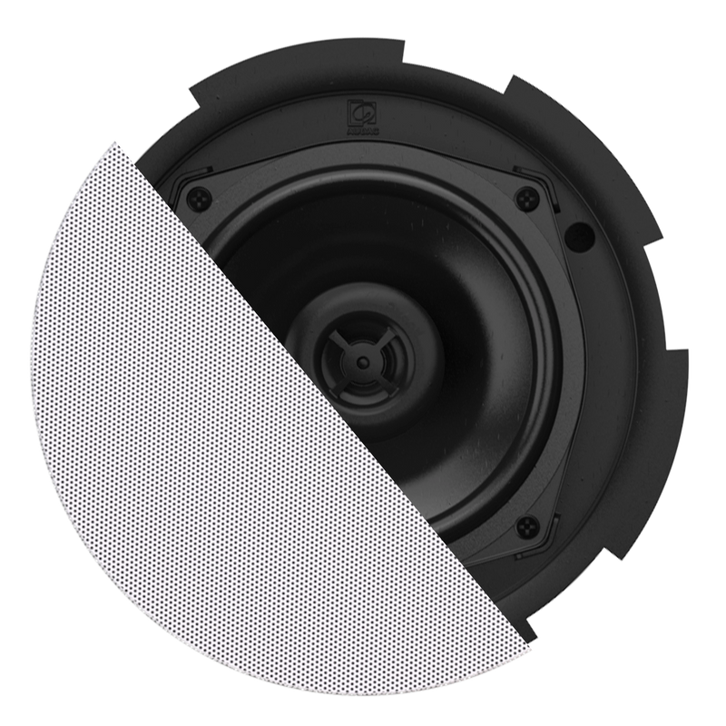 Audac CIRA530DI/W QuickFit 2 Way Ceiling Speaker with TwistFix (White) - 5 1/4"