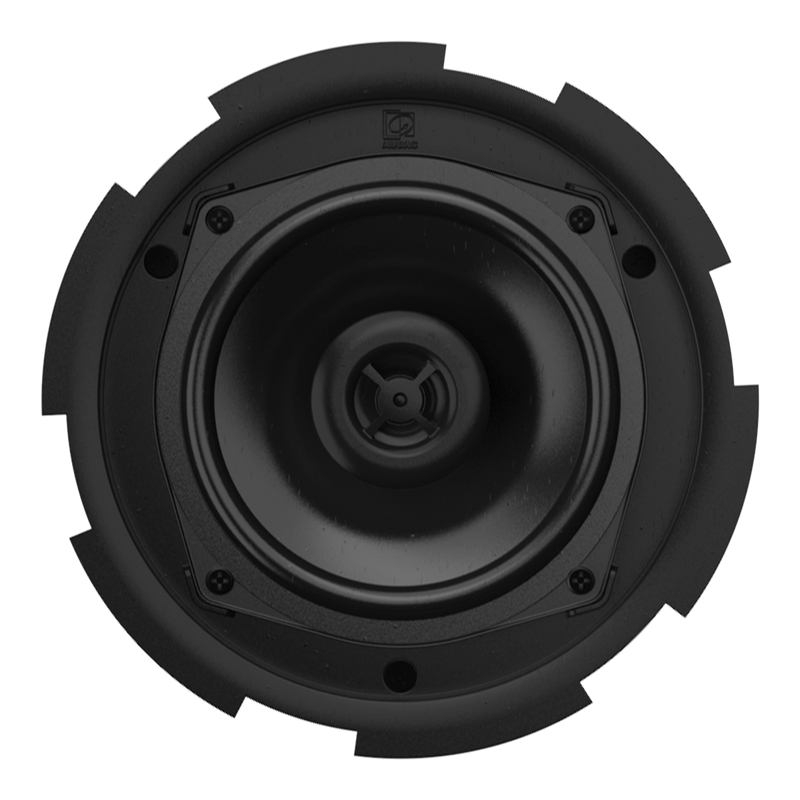 Audac CIRA530DI/W QuickFit 2 Way Ceiling Speaker with TwistFix (White) - 5 1/4"