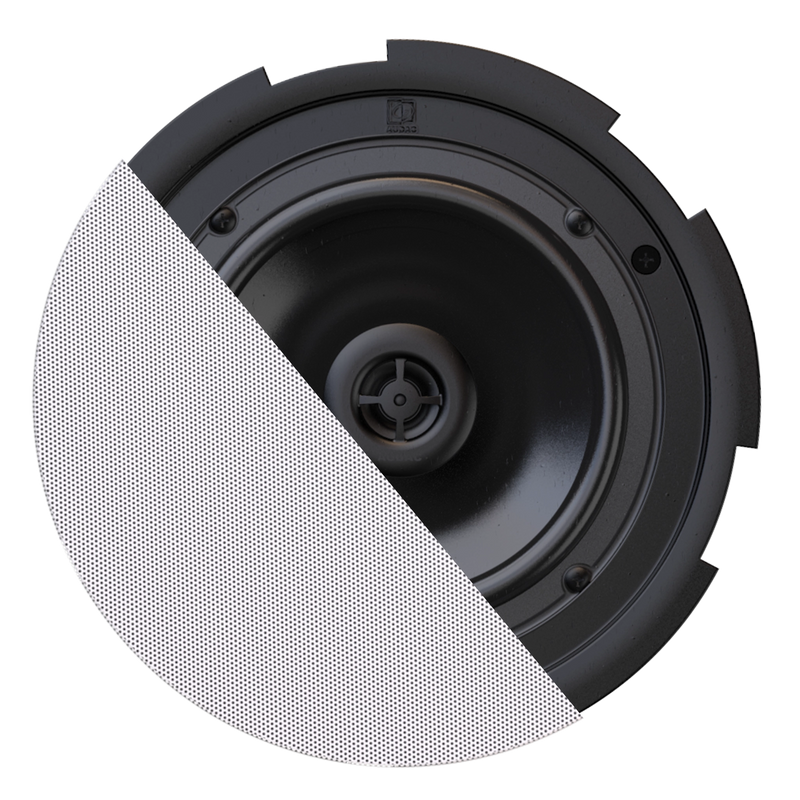 Audac CIRA730DI/W QuickFit 2 Way Ceiling Speaker with TwistFix Grill (White)