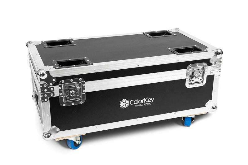 ColorKey CKU-9078 Charging Road Case for AirPar HEX 4