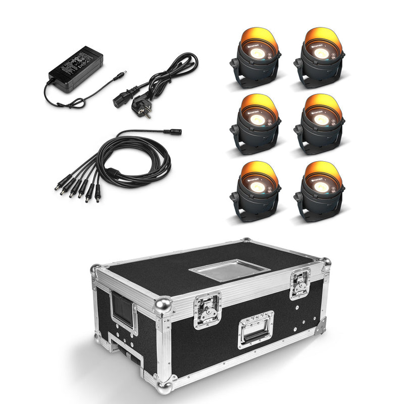 Theatrixx CLDROPB1SET26 x DROP B1 dans un Flightcase de chargement (Noir)