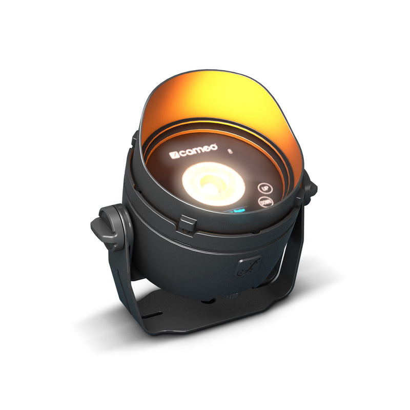 Theatrixx CLDROPB1 DROP B1 Battery Powered Outdoor Mini Uplight (Black)