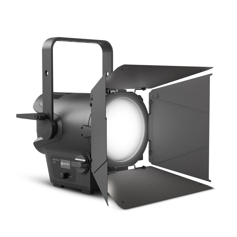 Theatrixx CLF1D  Professional Fresnel White Daylight - Includes Barndoor and Gel Frame