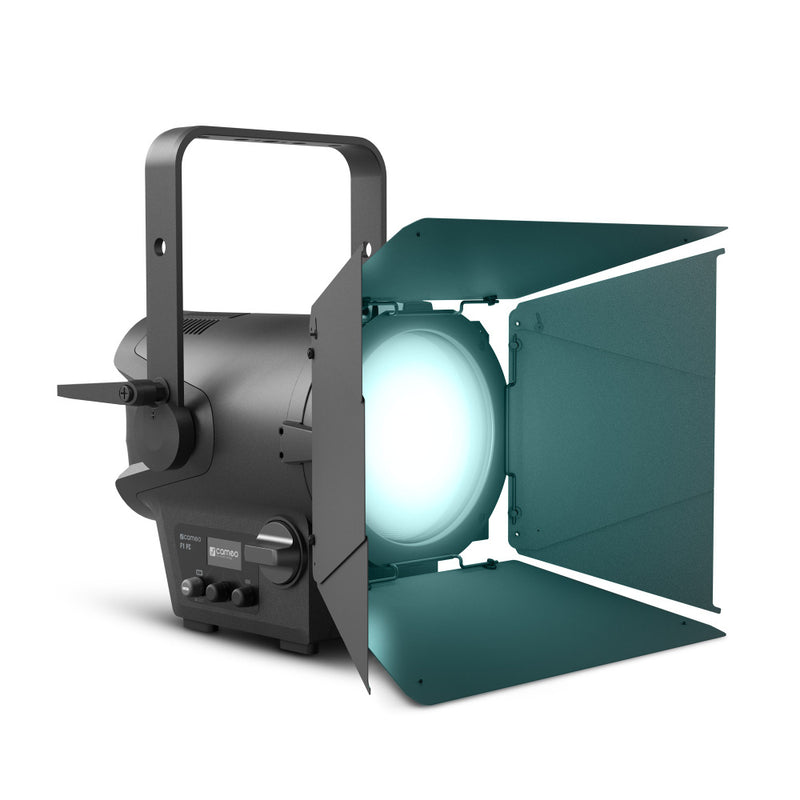 Theatrixx CLF1FC Professional Fresnel Full Color - Includes Barndoor and Gel Frame (RGBW)