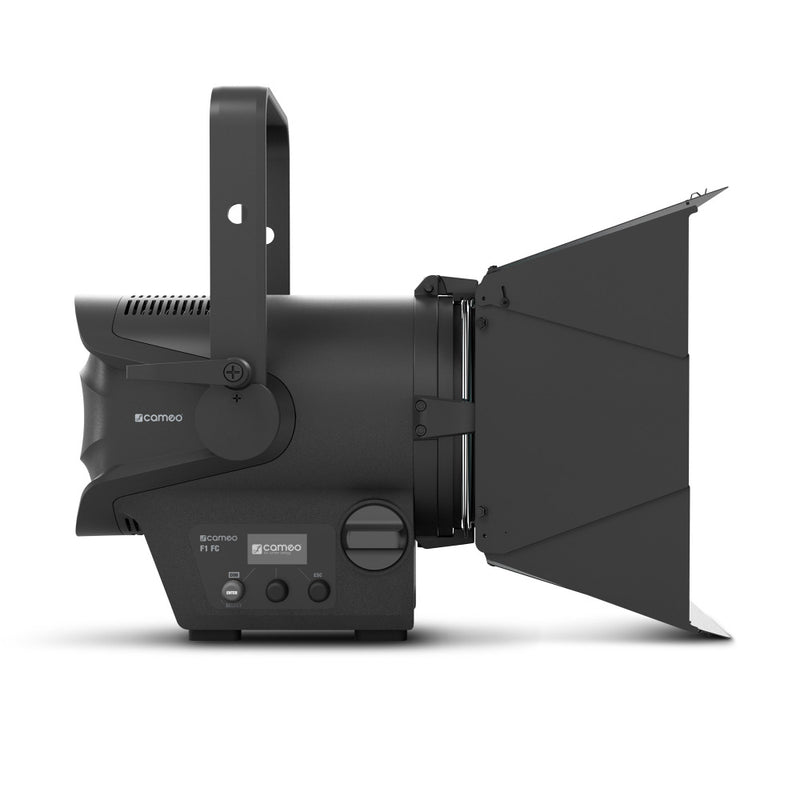 Theatrixx CLF1FC Professional Fresnel Full Color - Includes Barndoor and Gel Frame (RGBW)