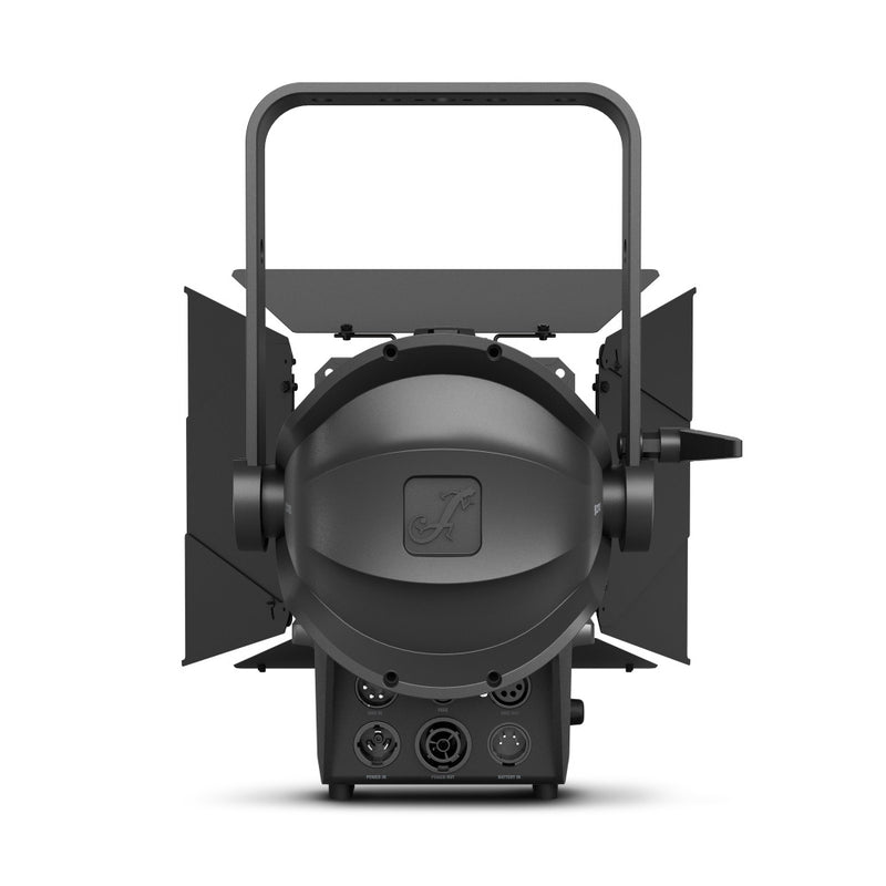 Theatrixx CLF1T Fresnel professionnel en tungstène blanc – Comprend une porte d'entrée et un cadre en gel