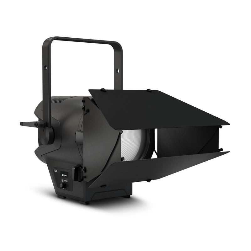 Theatrixx CLF2D Professional Fresnel White Daylight - Includes Barndoor and Gel Frame