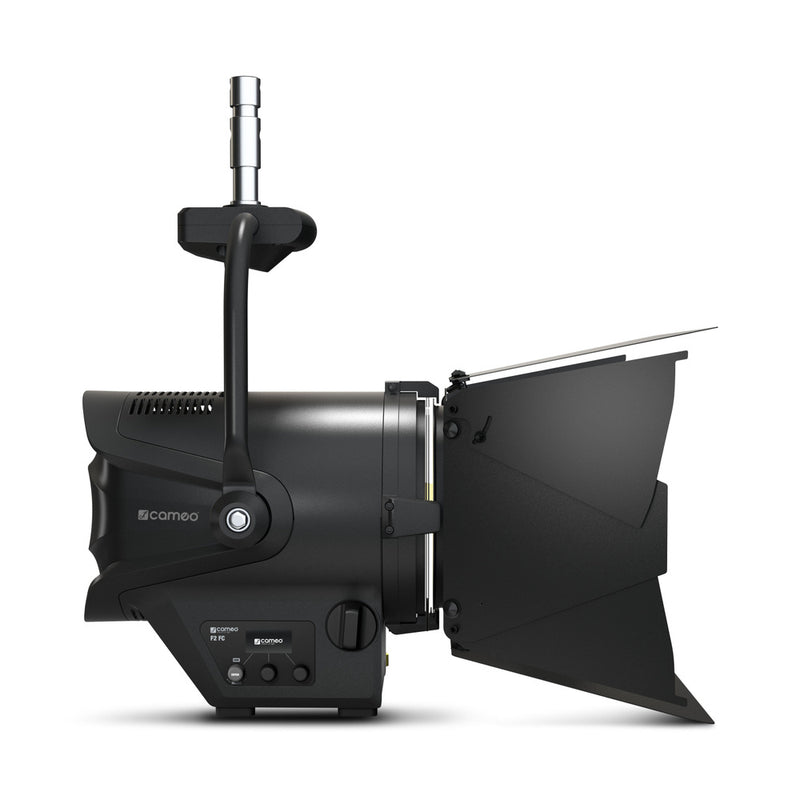 Theatrixx CLF2FCPO Professional Pole-Operated Fresnel Full Color - Includes Barndoor and Gel Frame (RGBW)