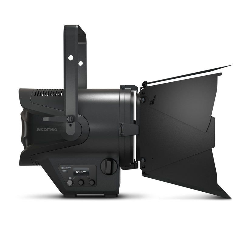 Theatrixx CLF2FC Professional Fresnel Full Color - Includes Barndoor and Gel Frame (RGBW)