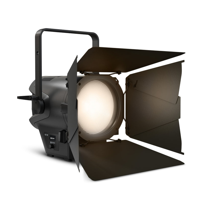 Theatrixx CLF2TIP Professional IP65 Fresnel White Tungsten - Includes Barndoor and Gel Frame