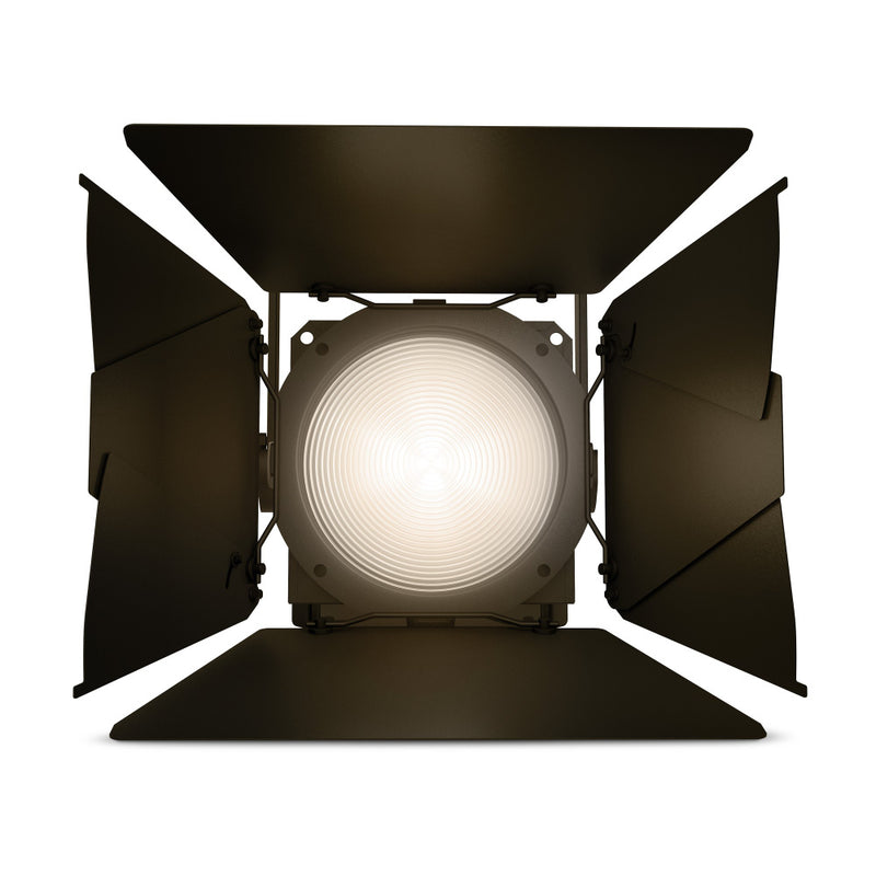 Theatrixx CLF2TIP Professional IP65 Fresnel White Tungsten - Includes Barndoor and Gel Frame