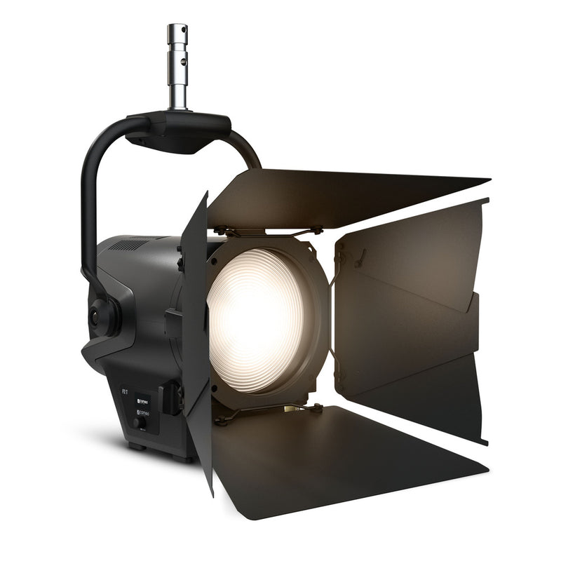 Theatrixx CLF2TPO Fresnel professionnel en tungstène blanc avec porte d'entrée et cadre en gel