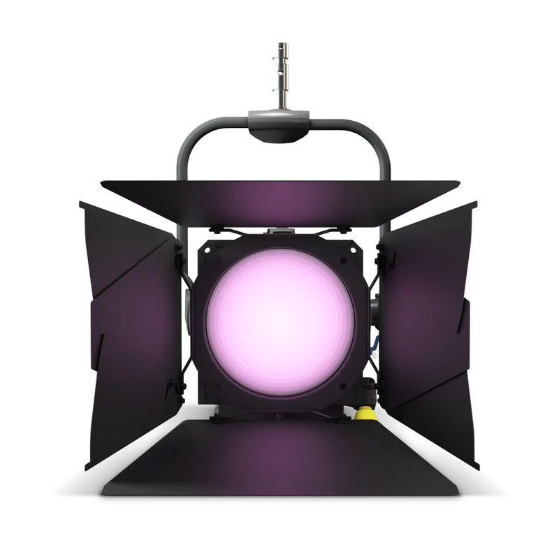 Theatrixx CLF2FCPO Professional Pole-Operated Fresnel Full Color - Includes Barndoor and Gel Frame (RGBW)