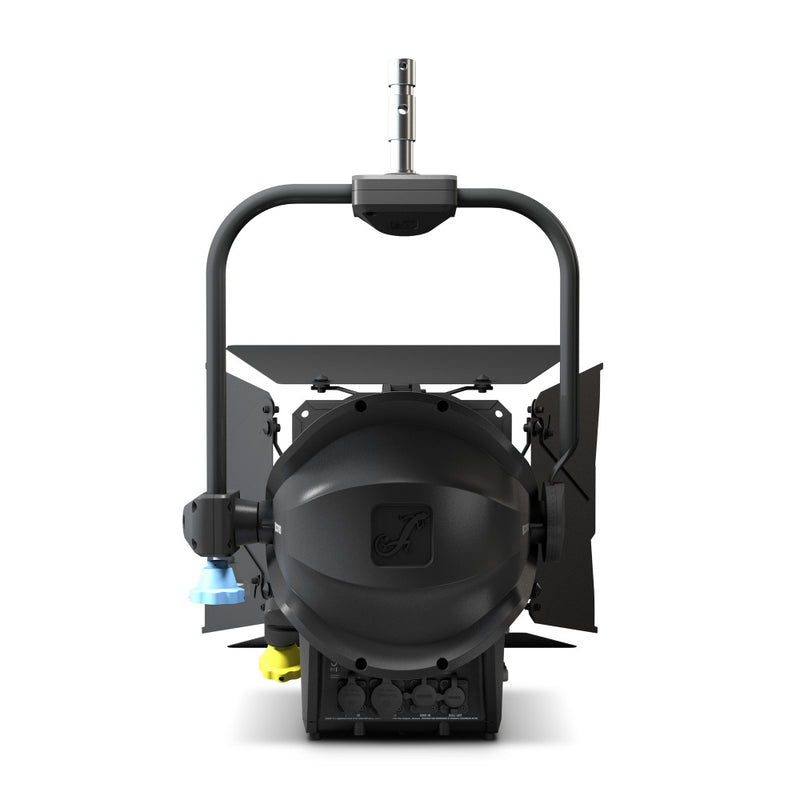 Theatrixx CLF4FCPOIP Professional Pole-Operated IP65 Fresnel Full Color - Includes Barndoor and Gel Frame (RGBW)