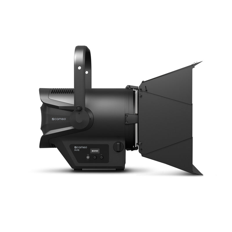 Theatrixx CLF4FC Professional Fresnel Full Color - Includes Barndoor and Gel Frame (RGBW)