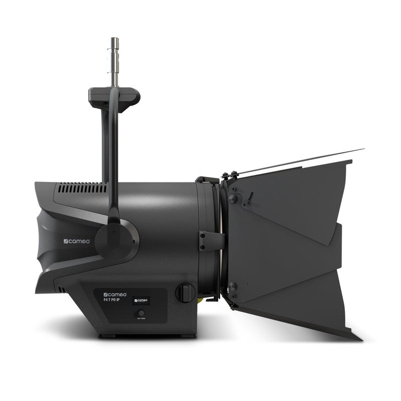 Theatrixx CLF4TPOIP Fresnel professionnel IP65 à commande sur poteau – Comprend une porte d'entrée et un cadre en gel (tungstène blanc)