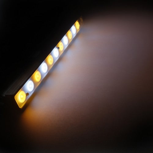 Theatrixx PIXBAR DTW PRO Professional 12 X 10W Variable White/Dim-To-Warm LED Bar (Black)