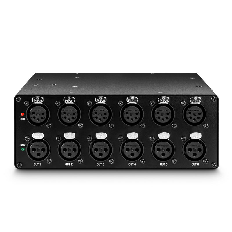 Theatrixx CLSB6TRDM DMX Splitter 6 Channel RDM XLR3/XLR5