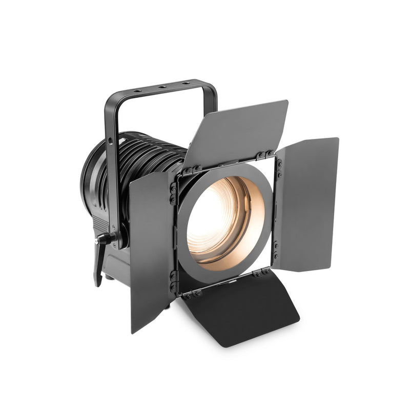 Theatrixx CLTS100WW Theatre Spotlight Fresnel Lens 100W Warm White LED (Black)