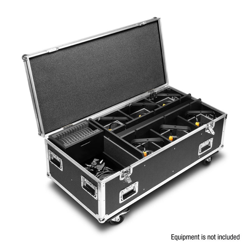 Theatrixx CLZB60CASE6PC Flight Case de chargement pour 6 X ZENIT B60