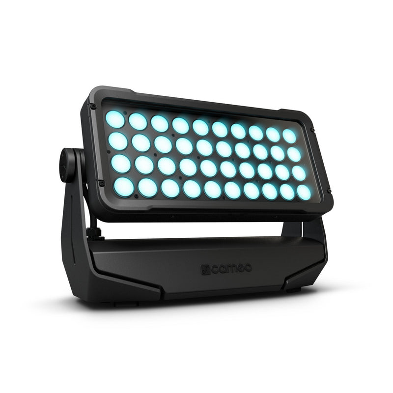 Theatrixx ZENIT W600 Outdoor 40 X 15W RGBW LED Wash Light For Fixed Installation IP65 (Black)