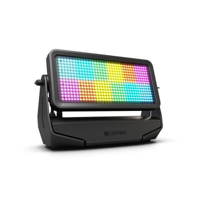 Theatrixx ZENIT W600 Lampe d'extérieur LED RGBW SMD Wash/Stroboscopique IP65 (Noir)