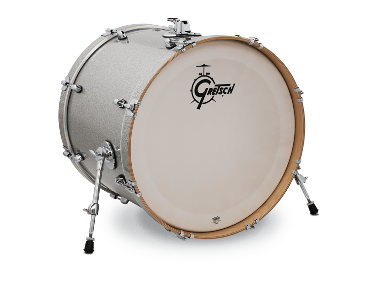 Grosse caisse Gretsch Drums Catalina Maple 18x22 - Silver Sparkle