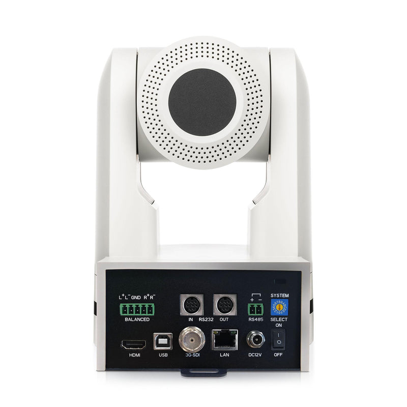 Avonic AV-CM93-NDI-W 4K Ultra HD PTZ Camera (White)