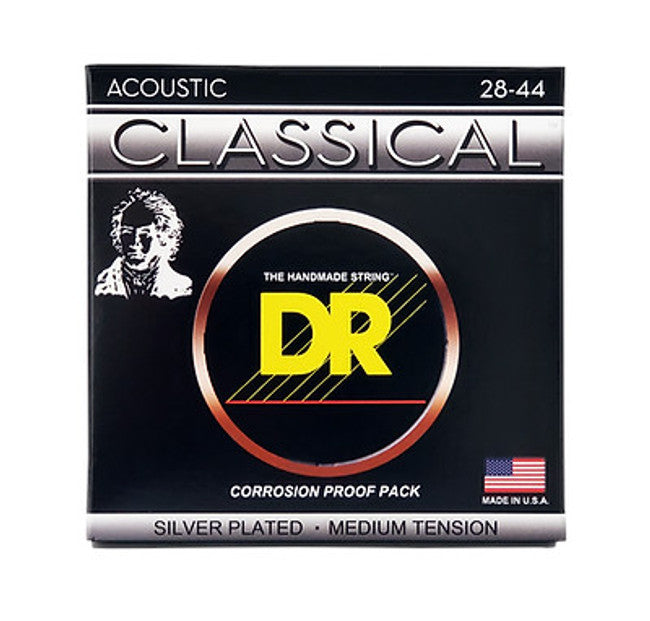 DR Handmade Strings CN-M Classical Guitar Strings Medium - .028-.042