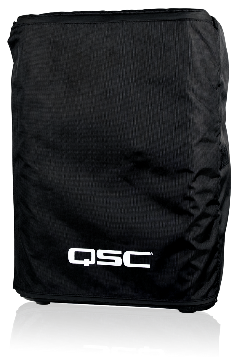 QSC CP12-Outdoor-Cover Nylon et couvercle en maillage pour CP12 avec panneau d'amplificateur amovible