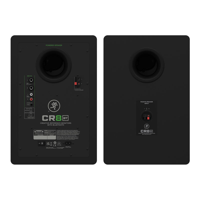 Mackie CR8BT Passive Bluetooth Studio Monitors - 8"