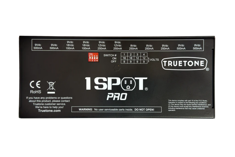 Truetone CS11 Pure Isolated Power Brick Multi Voltage Power Supply