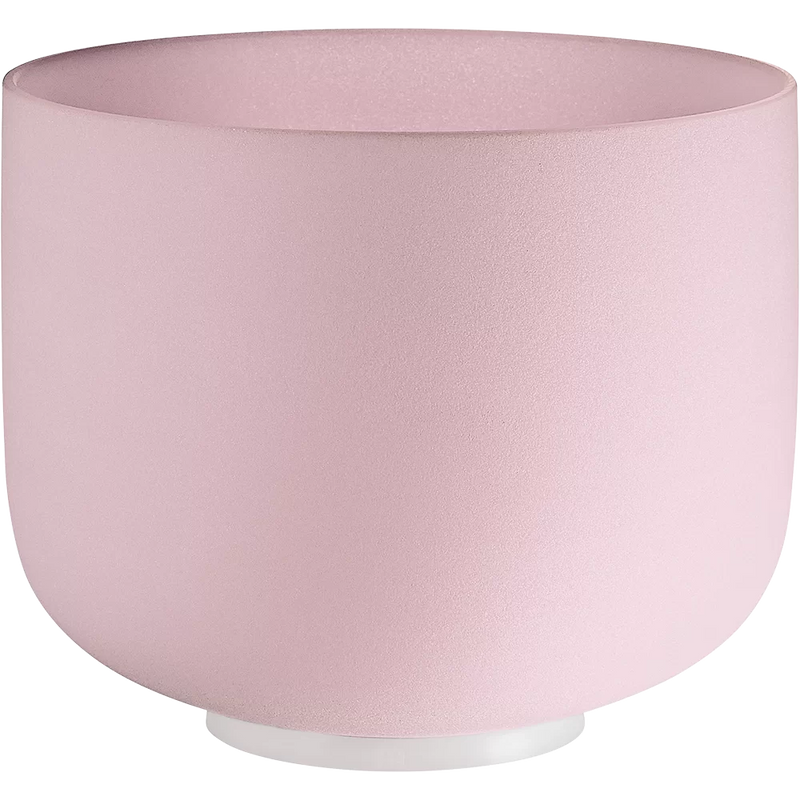 Meinl CSBR10f SONIC Energy Rose Quartz Crystal Singing Bowl - 10 "(Note F4 Heart Chakra)