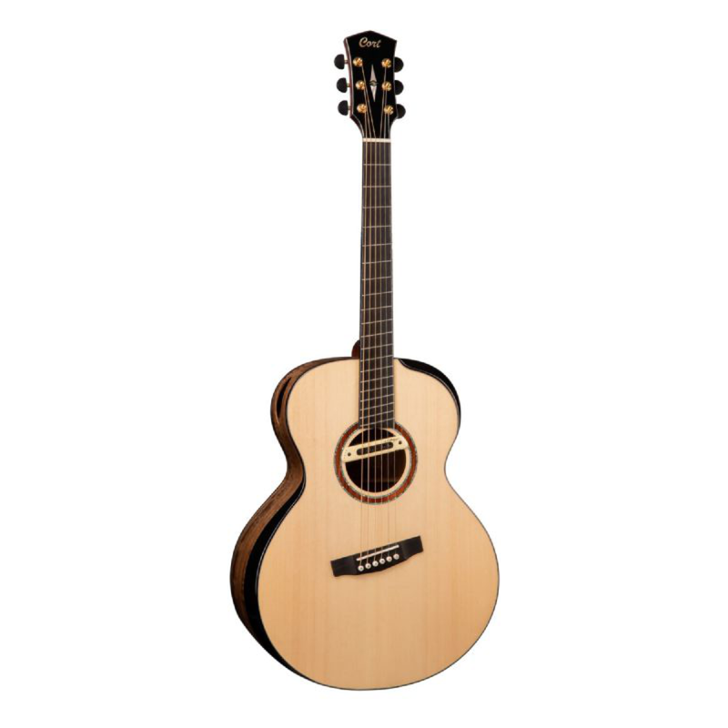Cort Cut-Craft-Limited Case-Na Cut Craft Limited Limited acoustique Guitare (Natural Glossy)