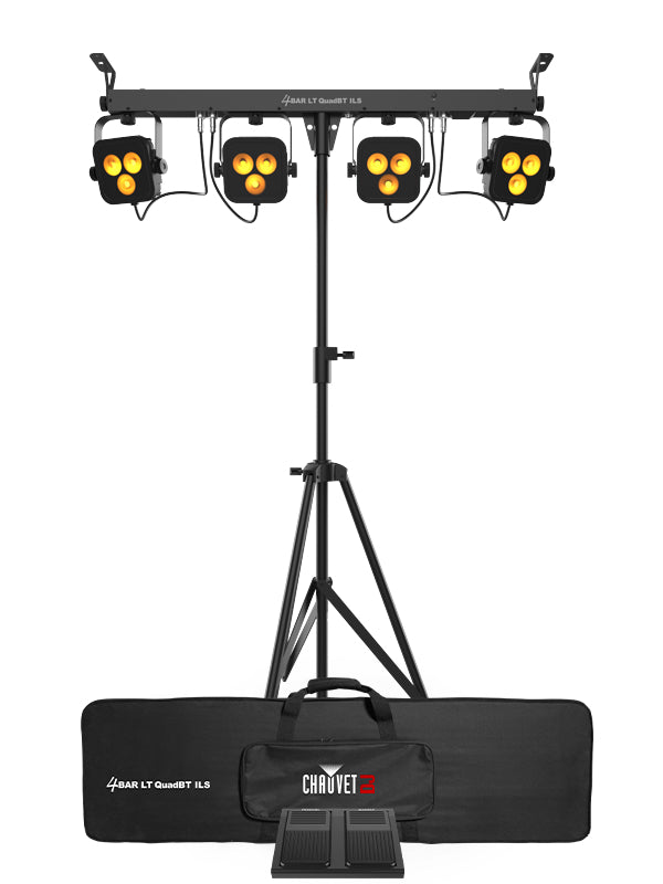 Chauvet DJ 4BARLTQUADBTILS Pack-N-Go Wash Lighting