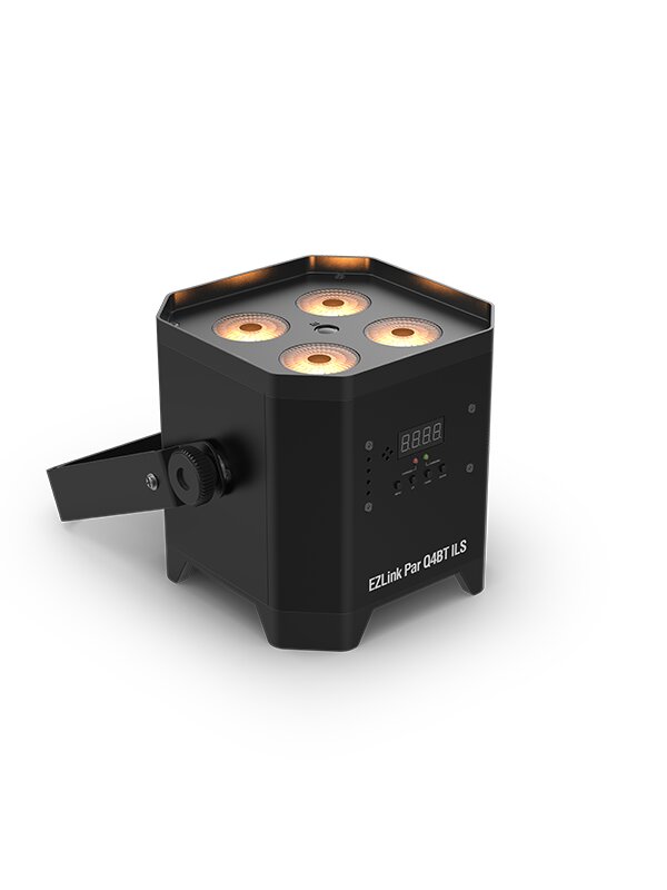 Chauvet DJ EZLINKPARQ4BTILS Battery-Operated LED Par With Built in Bluetooth® +ILS Wireless Technology