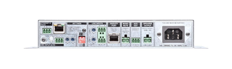 Cloud Electronics MA80E Mini Amplifier with Ethernet - 80W