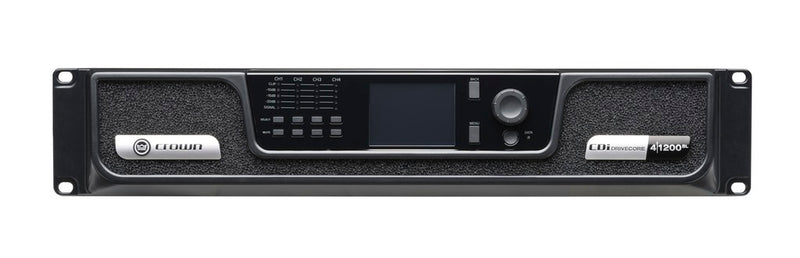 Crown CDI4X1200BL Drivecore Amplificateur 4 canaux avec entrée analogique et Blu Link (1200 W)