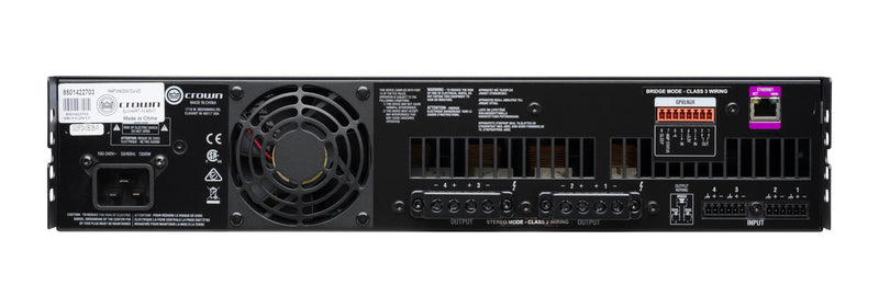 Crown CDI4X1200 Amplificateur d'entrée analogique 4 canaux (1200 W)