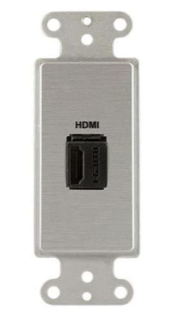 Covid D1143F-CA Plaque murale Keystone HDMI (anodisé transparent)