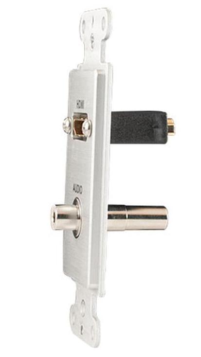 Covid D1201F-CA HDMI Femelle et plaque murale d'entrée audio (clear anodisé)