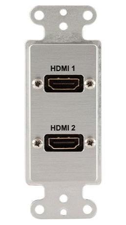 Covid D1217F-CA HDMI FEMME MURS FEMME (anodisé transparent)