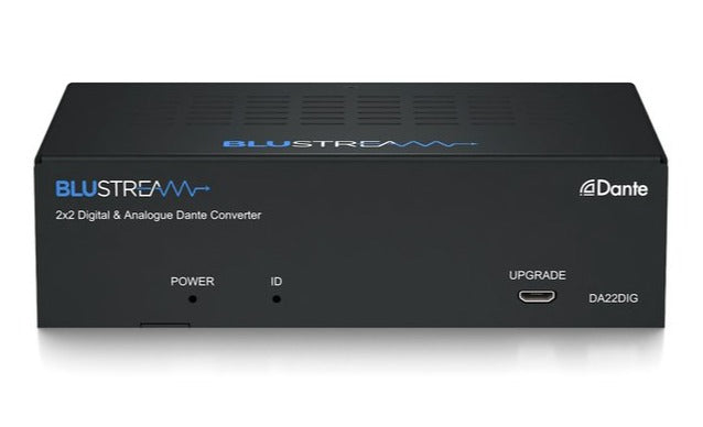 Blustream DA22DIG 2x2 Dante Audio Converter