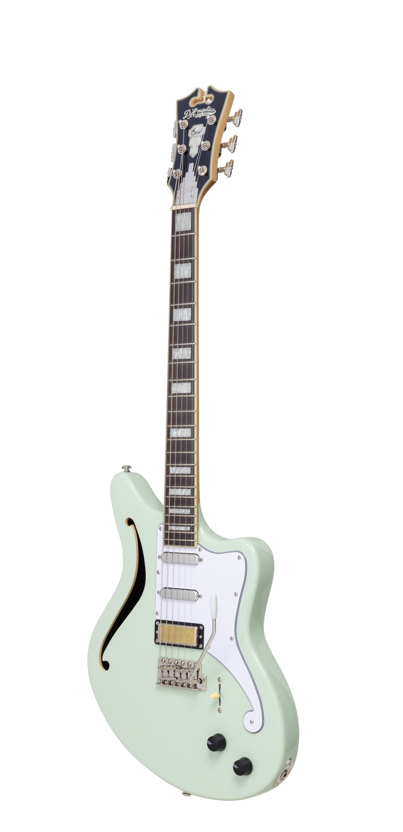 D'Angelico EXCEL BEDFORD SEMI-HOLLOW Giacomo Turra Electric Guitar (Peppermint Green)