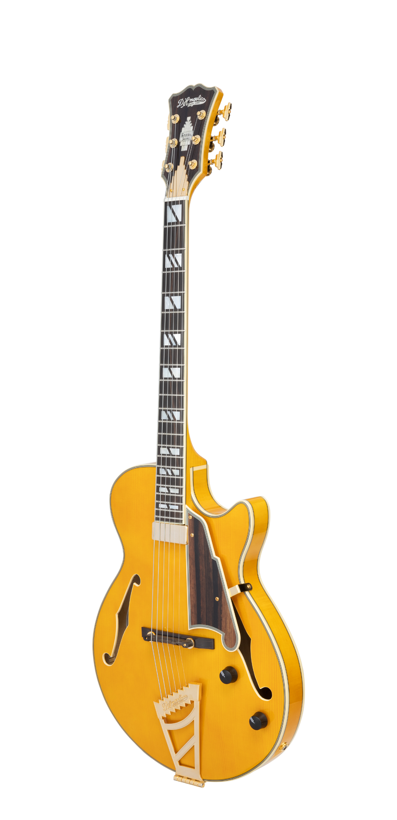 D'Angelico EXCEL SS SOHO Hollow Body Electric Guitar (Amber)